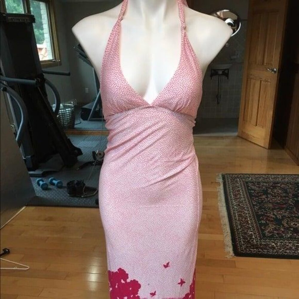 ASOS halter dress maxi size 8